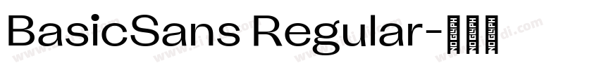 BasicSans Regular字体转换 BasicSans Regular字体转换